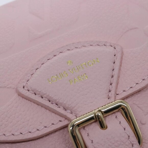 LOUIS VUITTON Monogram Empreinte Backup Backpack Pink M47074 LV Auth 91596SM main image 7